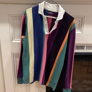 Rowing Blazers Vertical Stripe Rugby sz S